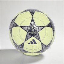 adidas Herre UEFA Champions League Real Madrid Klub Trænings Fodbold Almost Lime/Silver Metallic/Noble Ink