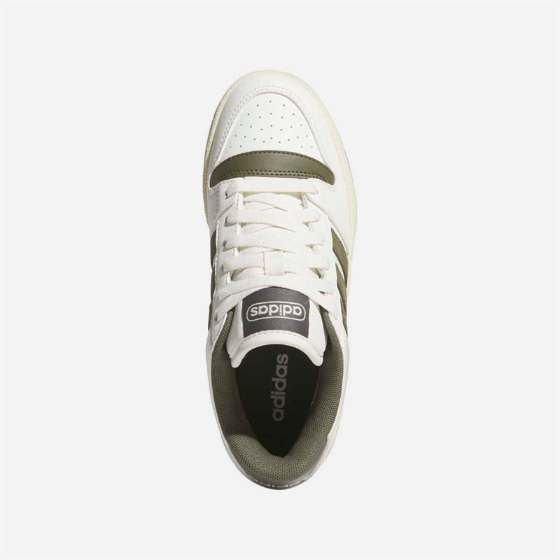 adidas Break Start sneakersy dla dzieci kolor Chalk White/Olive Strata/Charcoal
