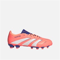 adidas Kinder Predator League MG Multi Ground Fußballschuhe Signal Coral/Cloud White/Beam Orange