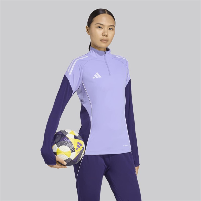 adidas Tiro 25 Competition Training Top dla niej kolor Light Purple