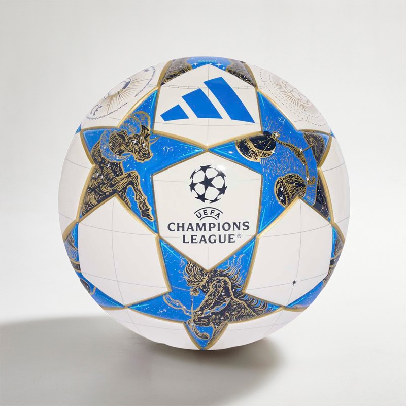 adidas Herre UEFA Champions League Mini Bold Hvid/Dark Blue/Pantone/Gold Metallic