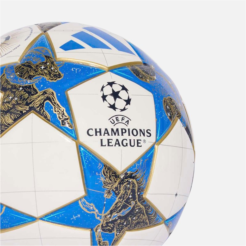 adidas Herre UEFA Champions League Mini Bold Hvid/Dark Blue/Pantone/Gold Metallic