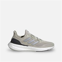 adidas Herre Pureboost 23 Neutrale Løbesko Putty Grey/Silver Metallic/Core Black