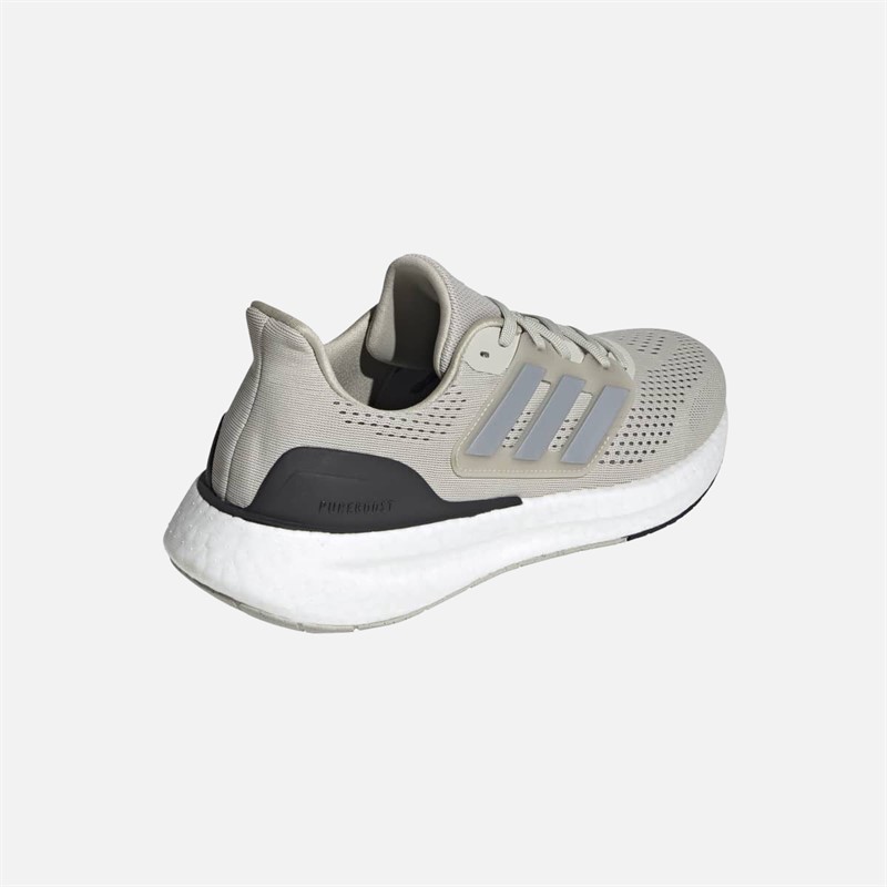 adidas Pureboost 23 neutralne buty do biegania dla niego kolor Putty Grey/Silver Metallic/Core Black