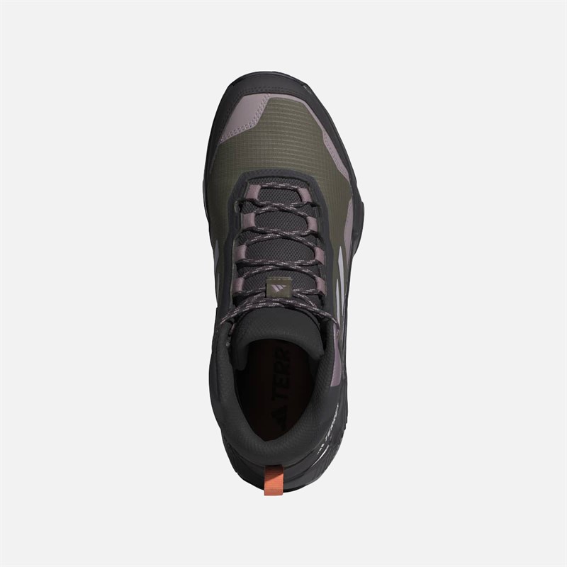 adidas Terrex Eastrail 2 Mid Rain.RDY buty trekkingowe dla niej kolor Olive Strata/Silver Dawn/Ambient Tin