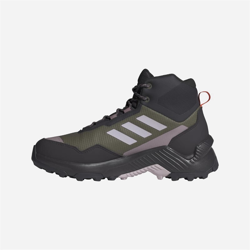 adidas Terrex Eastrail 2 Mid Rain.RDY buty trekkingowe dla niej kolor Olive Strata/Silver Dawn/Ambient Tin
