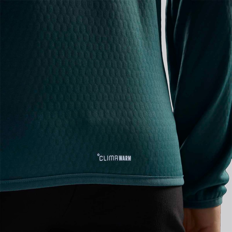 adidas Terrex Xperior Climawarm lekka polarowa kurtka dla niej kolor Preloved Teal