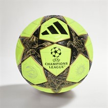 adidas Herre UEFA Champions League Pro Vinter Fodbold (FIFA Pro Certificeret) Solar Yellow/Sort/Gold Metallic/Silver Metallic