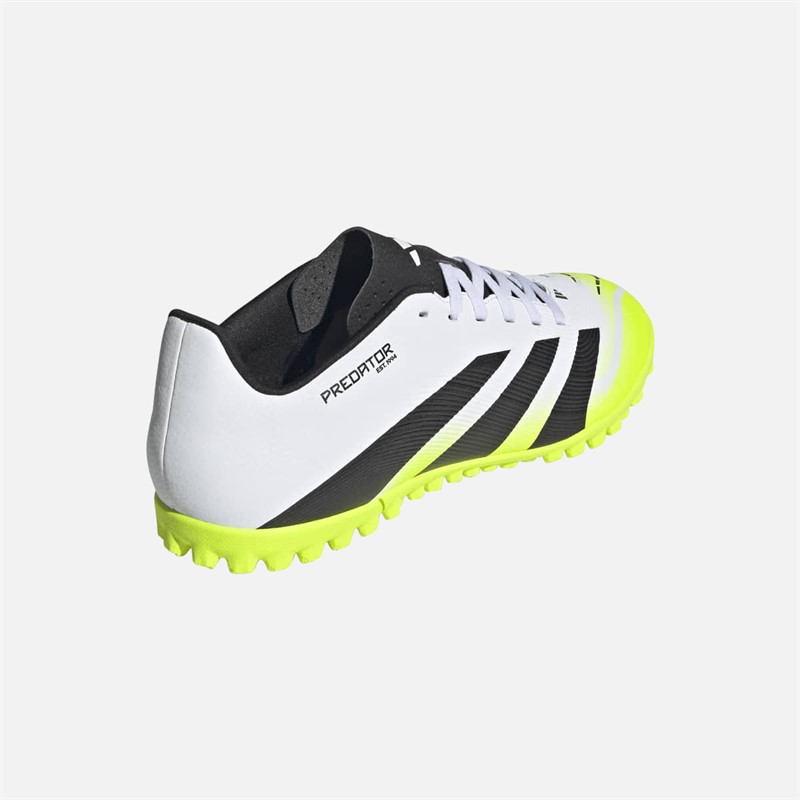 adidas Herre Predator Club TF Astro Fodboldstøvler Cloud White/Core Black/Lucid Lemon