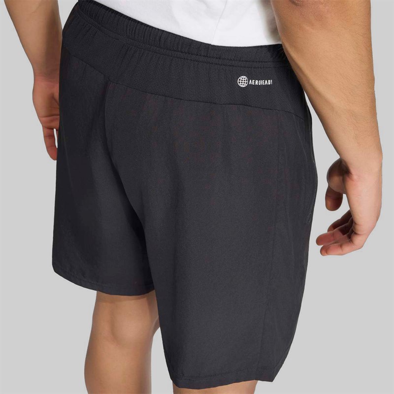 adidas Spodnie treningowe tkane Essentials dla niego kolor czarno-biały