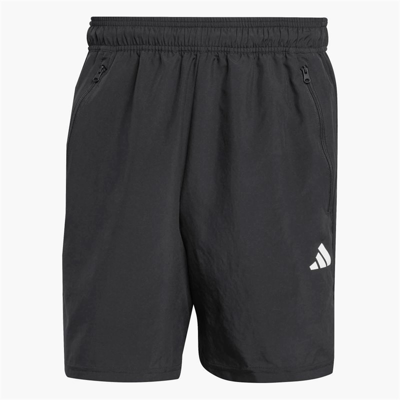 adidas Spodnie treningowe tkane Essentials dla niego kolor czarno-biały