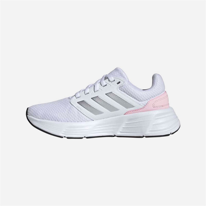 adidas Galaxy 6 Cloudfoam Neutral buty do biegania dla niej kolor Footwear White/Silver Metallic/Clear Pink