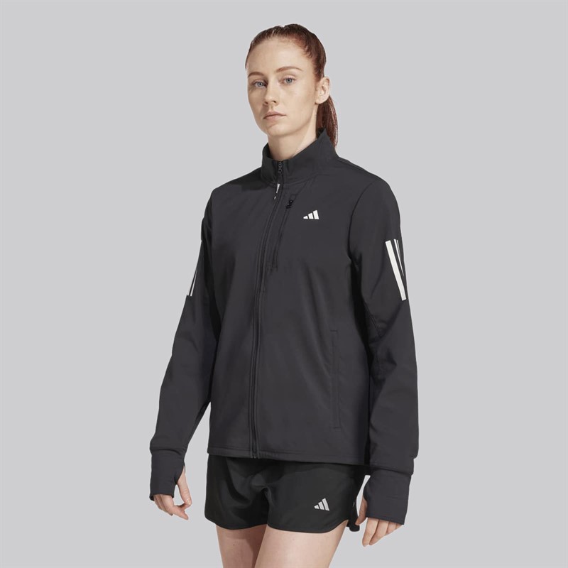 adidas Own The Run zimowa kurtka do biegania dla niej kolor Czarny