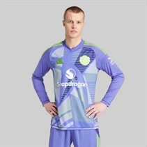 adidas Herre MUFC Manchester United 24/25 Langærmet Målmandsdragt Lilla