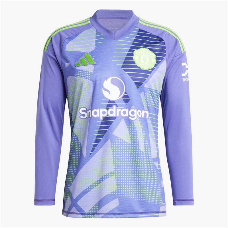 adidas 24/25 Longsleeve Goalkeeper Jersey MUFC Manchester United dla niego kolor Fioletowy