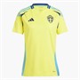 adidas Koszulka SVFF Sverige 2024 Home dla niej kolor Bright Yellow