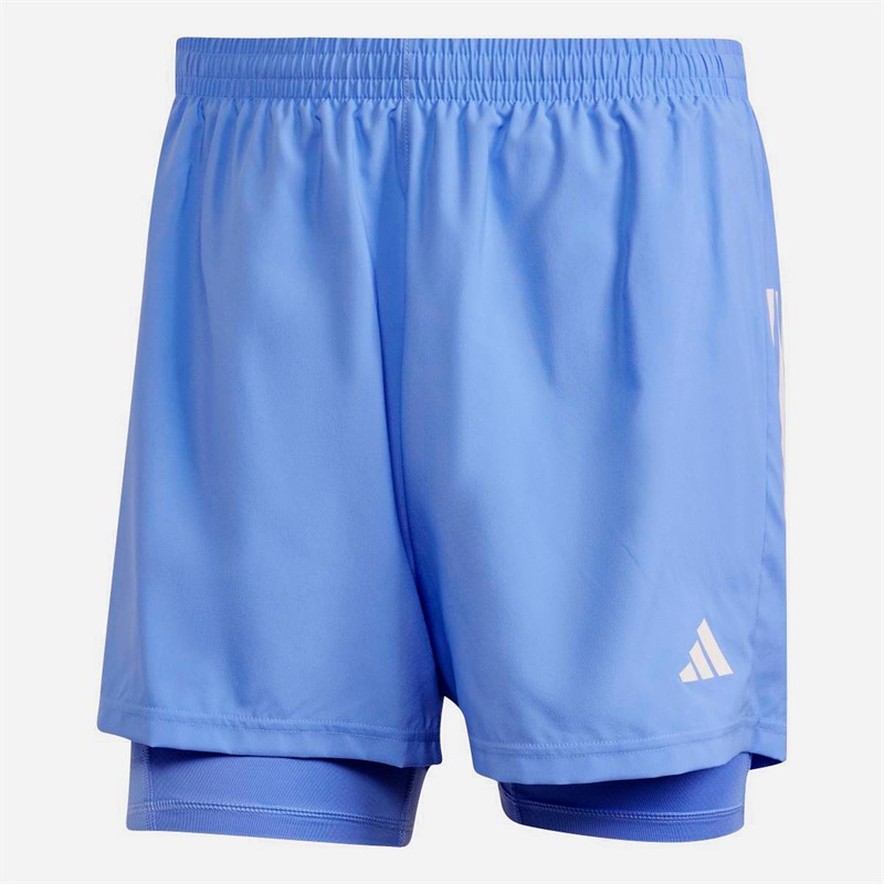 adidas Spodenki do biegania Own The Run Climacool 2-w-1 dla niego kolor Blue Fushion