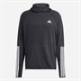 adidas Own The Run 3-Stripes bluza do biegania dla niego kolor Czarny
