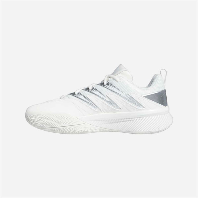 adidas Dame Certified 3 buty do koszykówki dla niego kolor Chalk White/Core Black/Silver Metallic