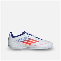 adidas Herre F50 Club IN Indendørs Fodboldstøvler Cloud White/Solar Red/Lucid Blue