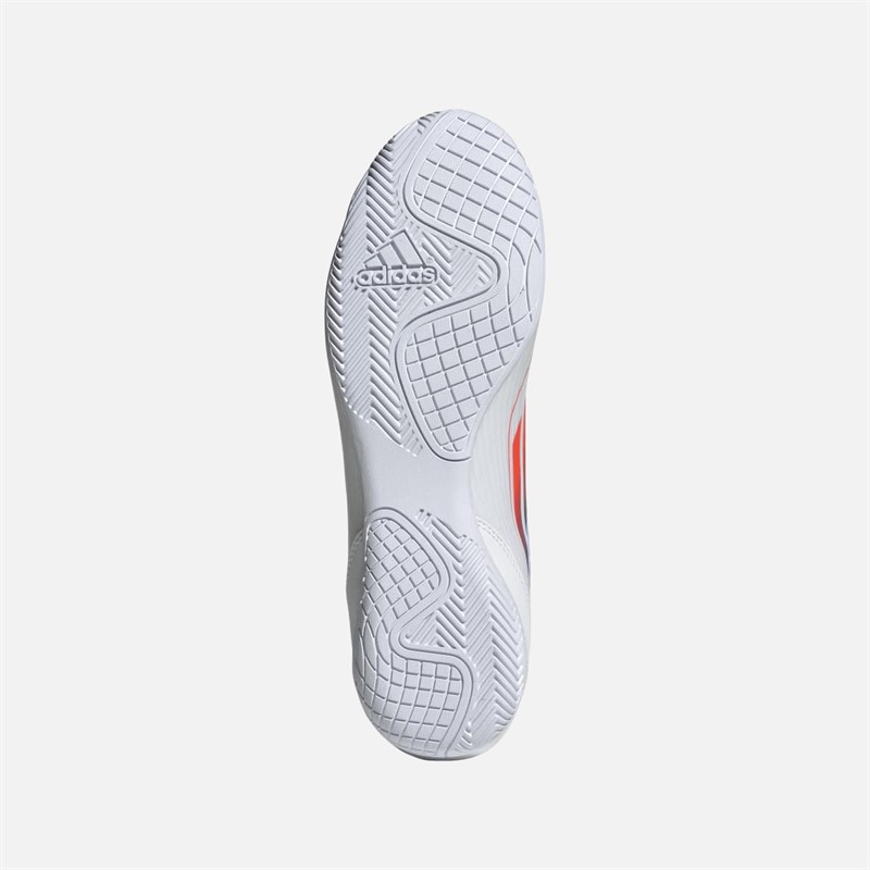 adidas Herre F50 Club IN Indendørs Fodboldstøvler Cloud White/Solar Red/Lucid Blue