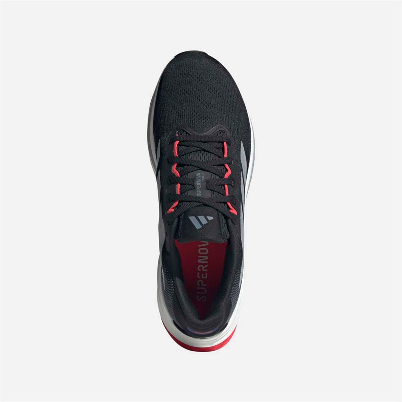 adidas Supernova Rise 2 Neutral Running buty dla niego kolor Core Black/Halo Silver/Lucid Red