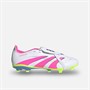 adidas Herre Predator League Tunge FG/MG Fast underlag/Multigrund Fodboldstøvler Cloud White/Lucid Lemon/Lucid Pink