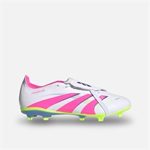 adidas Herre Predator League Tunge FG/MG Fast underlag/Multigrund Fodboldstøvler Cloud White/Lucid Lemon/Lucid Pink