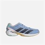 adidas Courterblast Adizero buty halowe dla niej kolor Glow Blue/Shadow Navy/Clear Pink