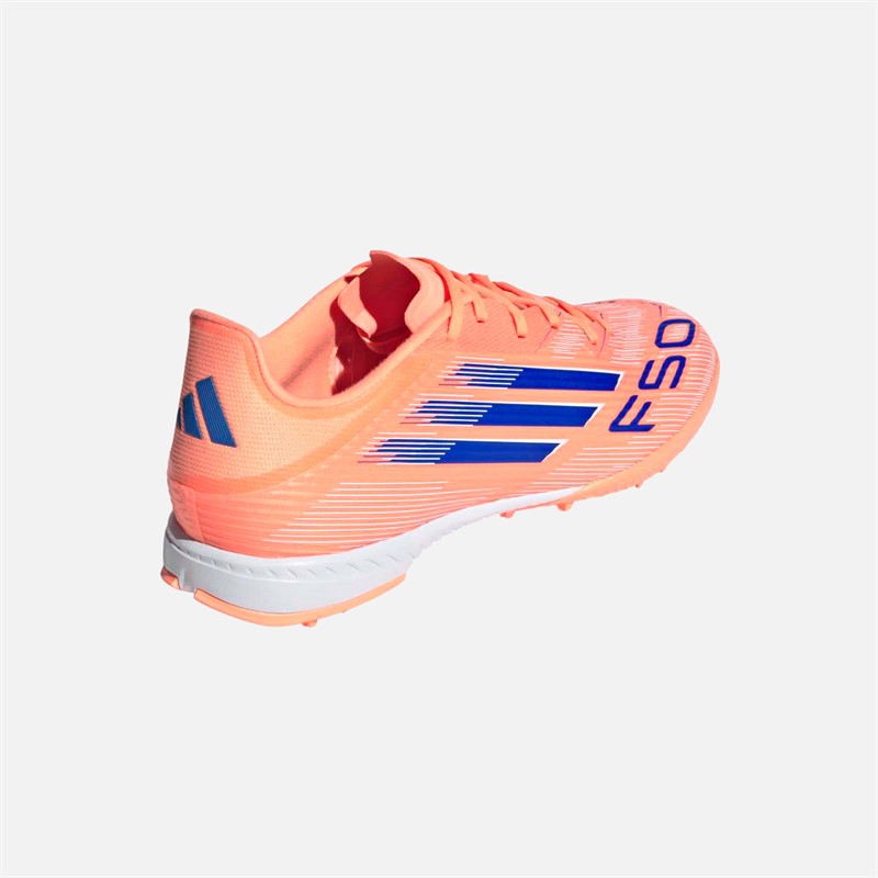 adidas Herre F50 Liga TF Astro Fodboldstøvler Beam Orange/Lucid Blue/Cloud White