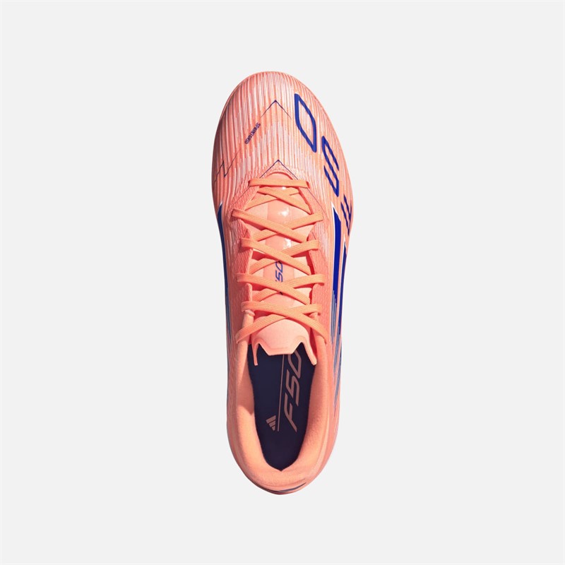 adidas Herre F50 Liga TF Astro Fodboldstøvler Beam Orange/Lucid Blue/Cloud White