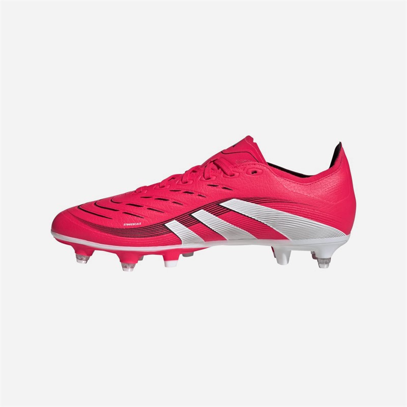 adidas Herre Predator League SG Blød Bund Fodboldstøvler Lucid Red/Cloud White/Core Black