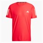 adidas Own The Run koszulka do biegania dla niego kolor Better Scarlet