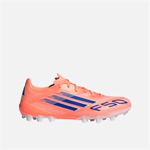 adidas Herre F50 League AG Kunstgræs Fodboldstøvler Beam Orange/Lucid Blue /Cloud White Beam Orange/Lucid Blue/Cloud White