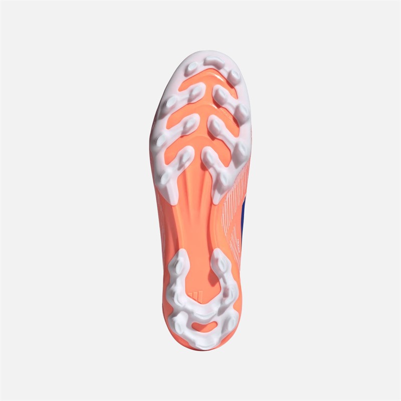 adidas Herre F50 League AG Kunstgræs Fodboldstøvler Beam Orange/Lucid Blue /Cloud White Beam Orange/Lucid Blue/Cloud White