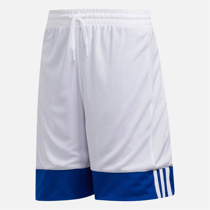 adidas 3G Speed Reversible Szorty do koszykówki dla dzieci kolor Collegiate Royal/Biały