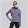 adidas Hooded half-zip Own The Run Winterized dla niej kolor Preloved Violet
