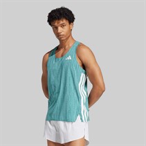 adidas Herre Adizero Løbe Singlet Power Teal/Preloved Teal