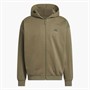 adidas Bluza z kapturem zapinana na zamek błyskawiczny adidas do koszykówki dla niego kolor Olive Strata