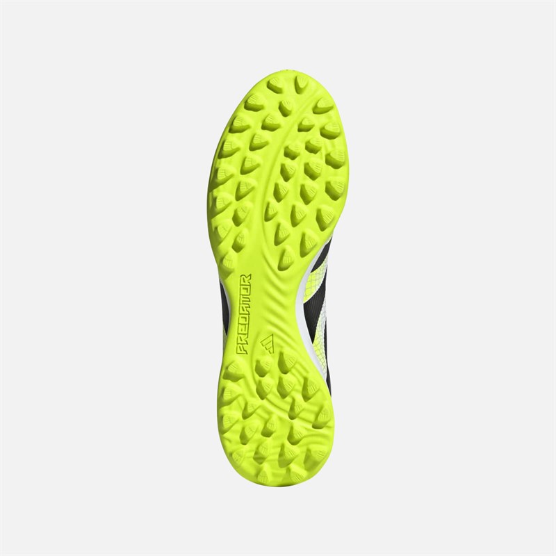 adidas Herre Predator League TF Astro Fodboldstøvler Cloud White/Core Black/Lucid Lemon