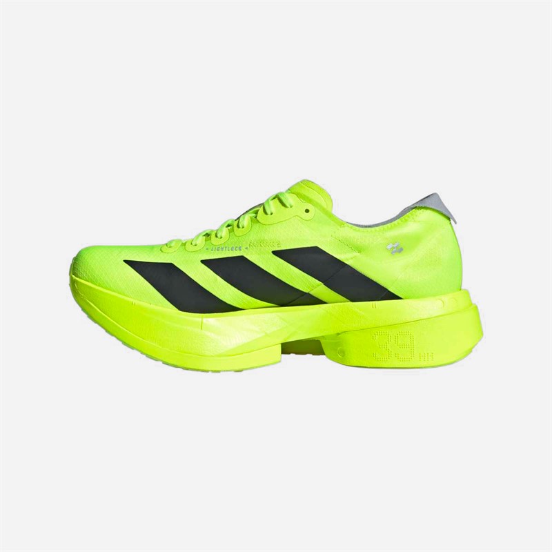 adidas Womens Adizero Adios Pro 4 Neutral Running Shoes Lucid Lemon/Core Black/Halo Silver