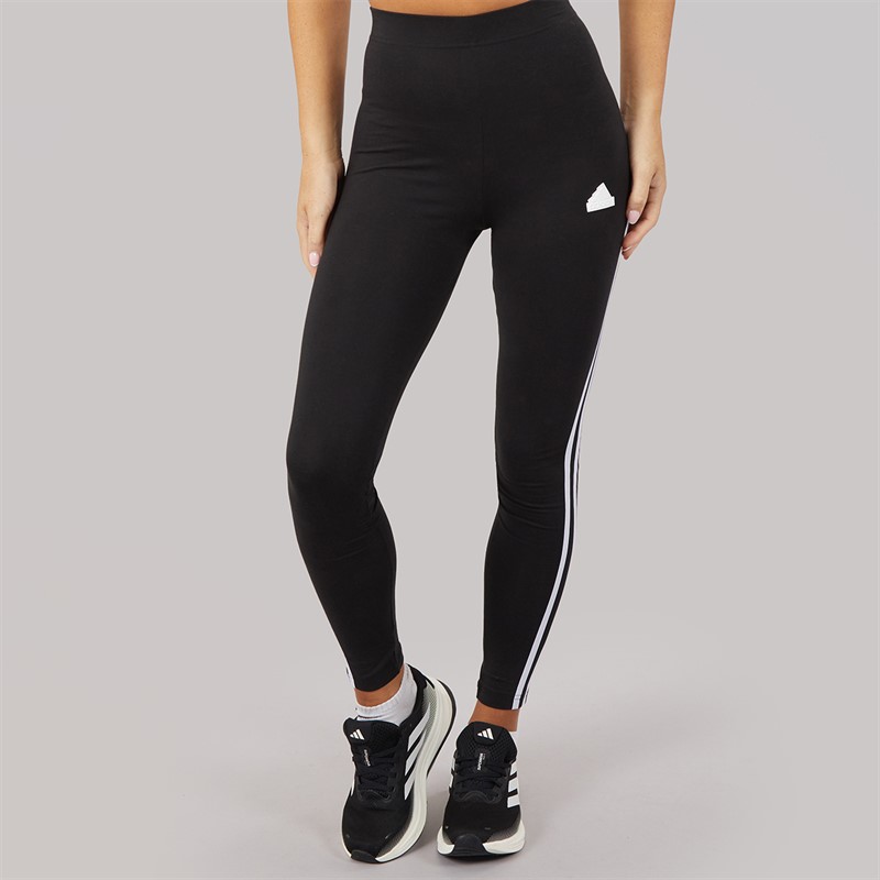 adidas Womens Future Icons 3-Stripes Leggings Black