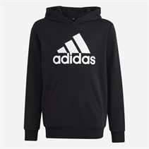 adidas Junior Big Logo Hoodie Black/White