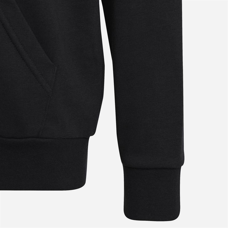 adidas Junior Big Logo Hoodie Black/White
