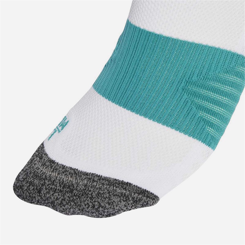 adidas Runxboost Running Socks White/Pure Teal
