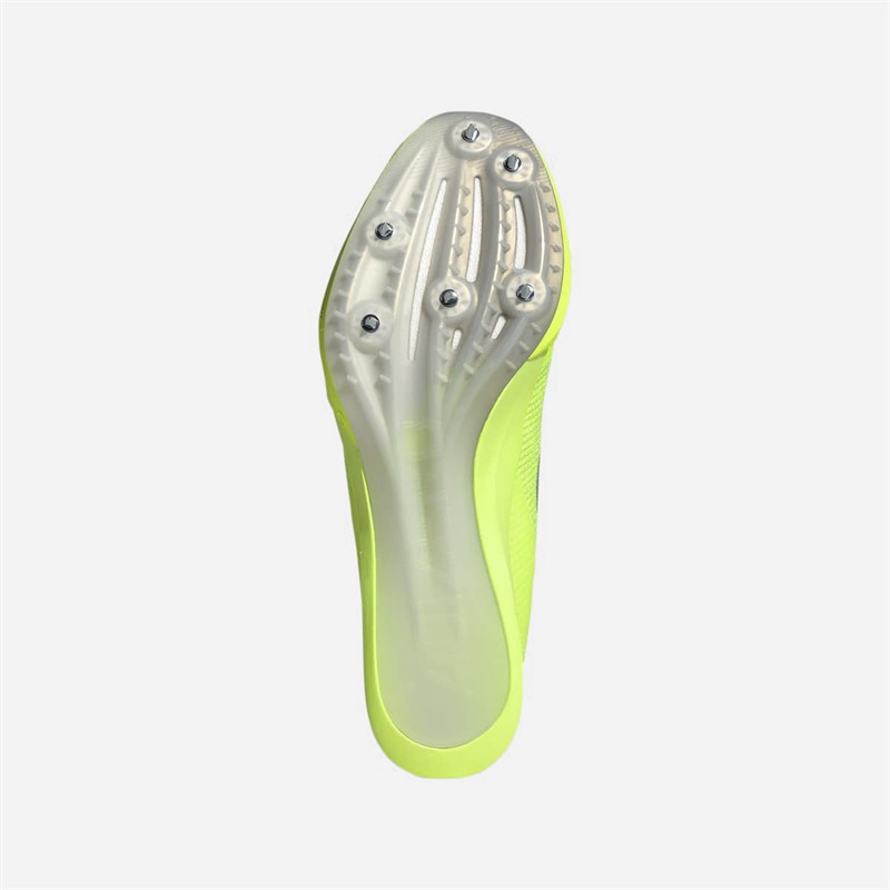adidas Adizero Finese Track Sprinting Spikes Lucid Lemon/Core Black/Halo Silver