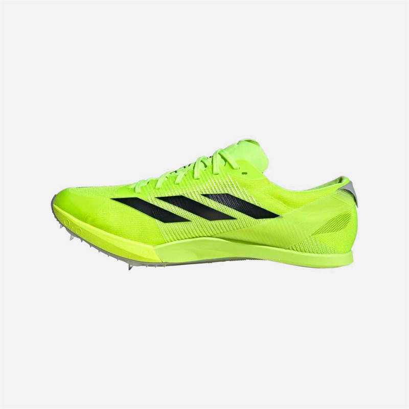adidas Adizero Finese Track Sprinting Spikes Lucid Lemon/Core Black/Halo Silver