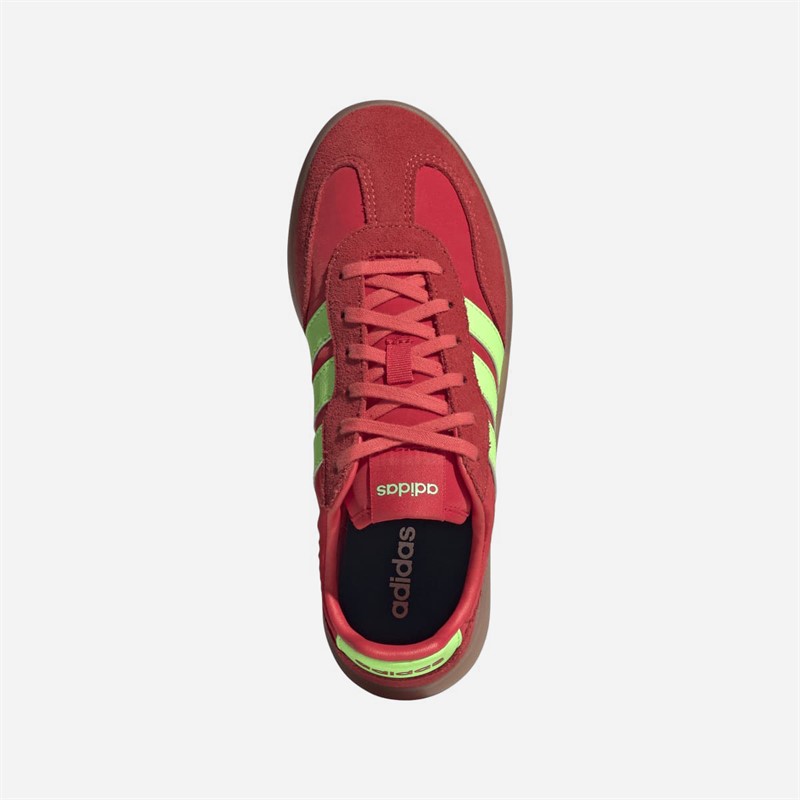 adidas Womens Barreda Decode Trainers Pure Ruby/Lime Burst/Semi Lucid Red