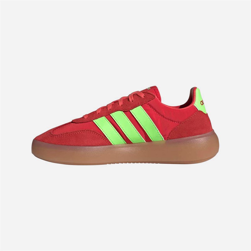 adidas Womens Barreda Decode Trainers Pure Ruby/Lime Burst/Semi Lucid Red