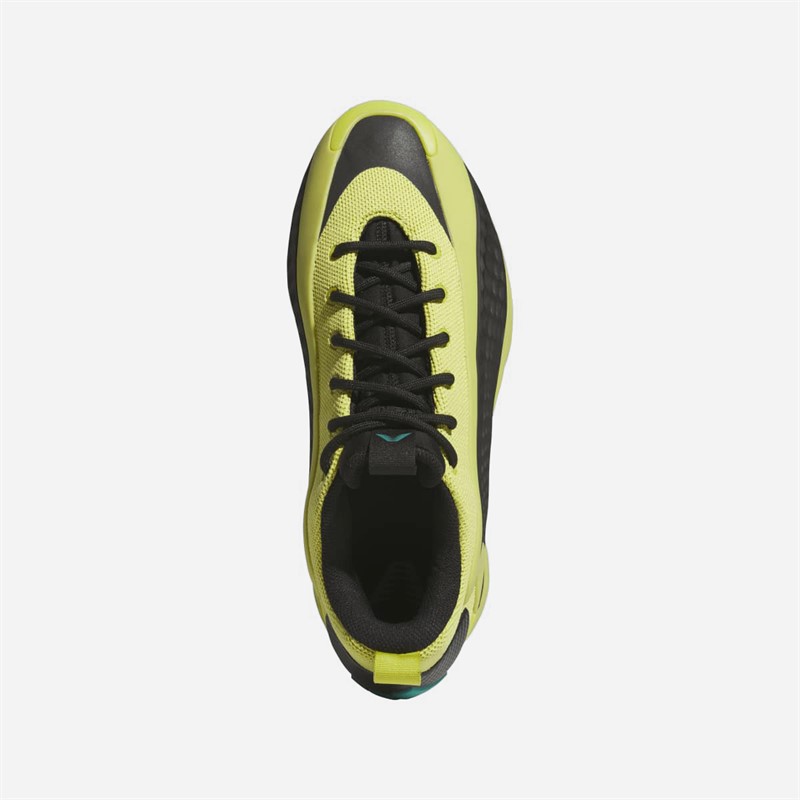 adidas Mens Anthony Edwards 1 Low 'Preloved Lime' Basketball Shoes Preloved Lime/Core Black/Pure Teal